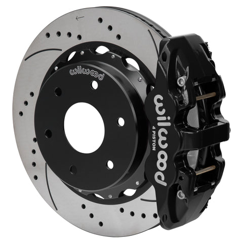 Wilwood kit rear DISC/DRUM AERO4 big ford new style 2.50 offset 14.00 rotor 6 lug SRP