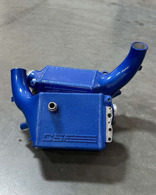 CSF 2014+ BMW X5M (F95) / X6M (F96) / XM (G09) Charge-Air-Cooler - Marina Bay Blue