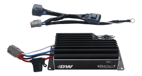 DeatschWerks VB40AX1 Voltage Booster with Plug-N-Play Harness for 10-25 Ford Mustang