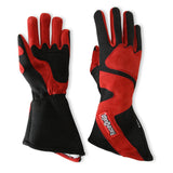 RaceQuip SFI-5 Red/Black Medium Long Angle Cut Glove