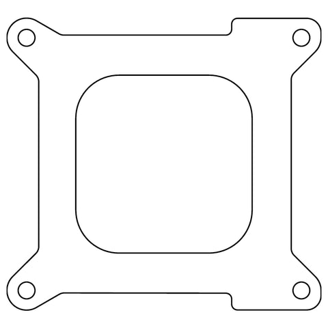 Cometic NASCAR 4 Barrel .047in Fiber Carburetor/Throttle Body Mounting Gasket - Open Plenum