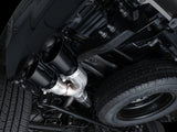 AWE 0FG Exhaust for 3rd Gen Toyota Tundra - Dual Diamond Black Tips