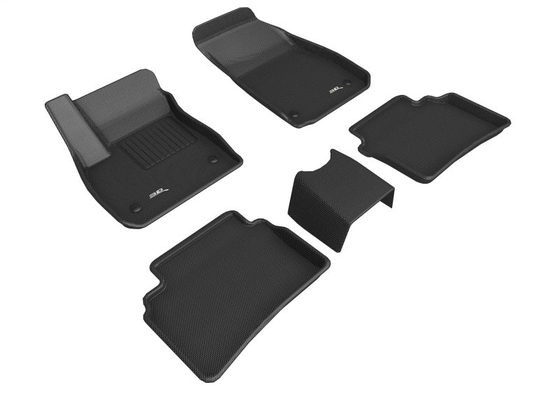 3D MAXpider 2018-2020 Buick Regal Kagu 1st & 2nd Row Floormats - Black