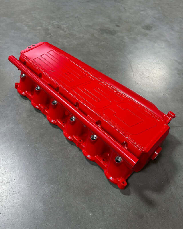 CSF Gen 2 B58 Race X Charge-Air-Cooler Manifold - Stoplight Red