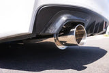 GReddy PE-TR Rolled Tip-Burnt-Ti L 190mm x 115mm