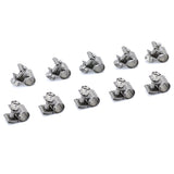 HPS Stainless Steel Fuel Injection Hose Clamps 10pcs Pack 1/4 inch - 5/16 inch 6mm-8mm