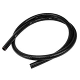 HPS 1/4 inch 6mm FKM Lined Oil Resistant High Temperature Reinforced Silicone Hose 9 Feet Black