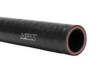 HPS 5/16" (8mm), FKM Lined Oil Resistant High Temperature Reinforced Silicone Hose, 5 Feet Long, Black