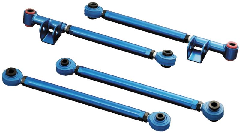 Cusco Lateral Link Kit - Rear Front Side Adjustable -15/+5mm Range Subaru Impreza (GC8)