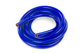 HPS 9/16 inch 14mm ID High Temperature Reinforced Silicone Heater Hose Tubing 10 Feet Roll Blue