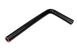 HPS 5/8 inch 16mm with 5 inch and 24 inch Leg Silicone 90 Degree Elbow Coupler Hose High Temp 4-ply Reinforced Black