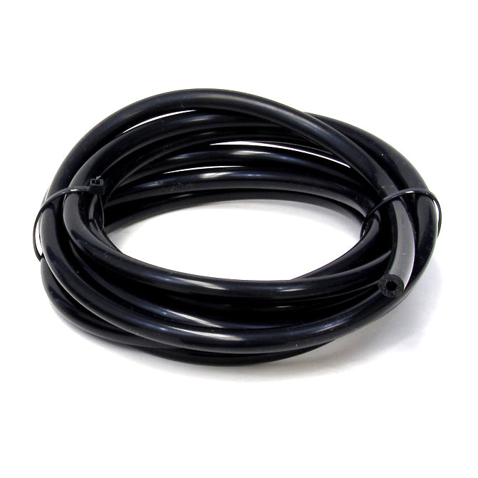 HPS 1/2 inch 13mm ID Black High Temp Silicone Vacuum Hose Tubing - 10 Feet Roll