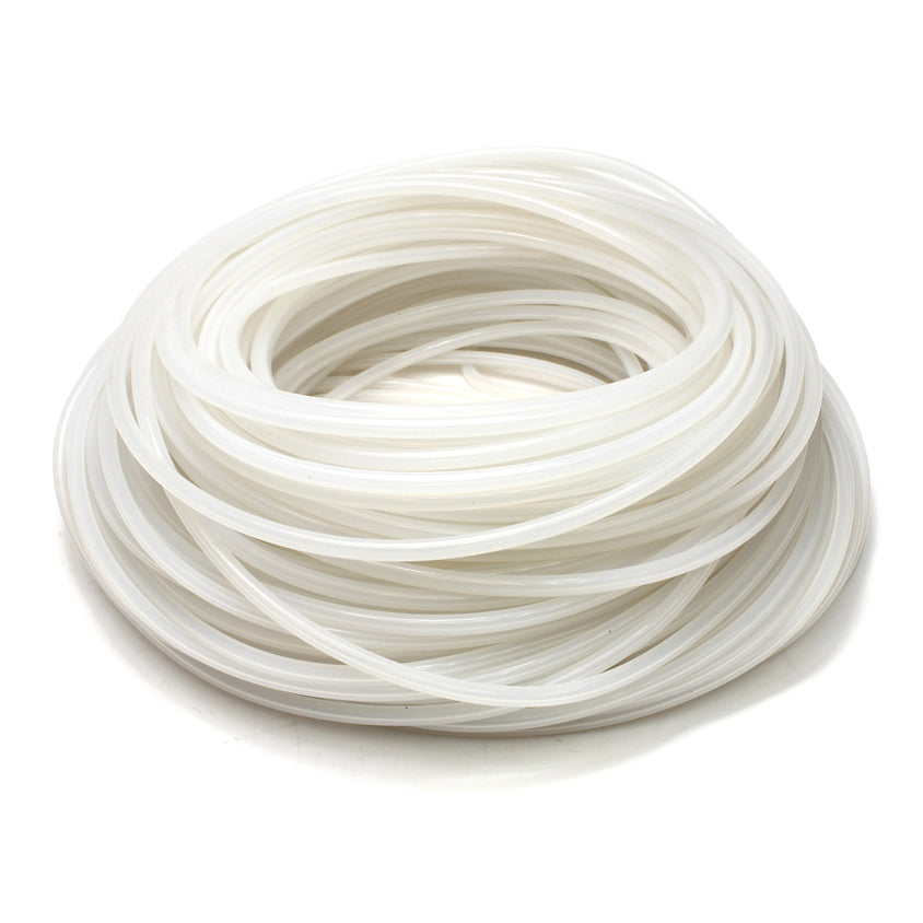 HPS 13/64 inch 5mm ID Clear High Temp Silicone Vacuum Hose Tubing - 100 Feet Roll