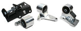 Innovative 92-95 Civic H-Series Black Aluminum Mounts 75A Bushings