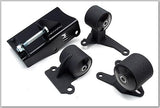 Innovative 94-01 Integra H-Series Black Steel Mounts 75A Bushings