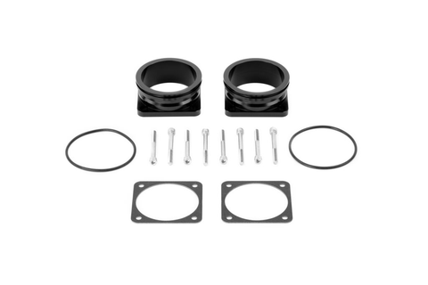 AMS PERFORMANCE GTR THROTTLE BODY TO 3.0″ QUICKCLAMP™ ADAPTER FLANGE SET