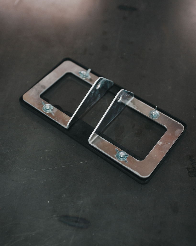 Titan Motorsports Removable Parachute Mount License Plate Kit