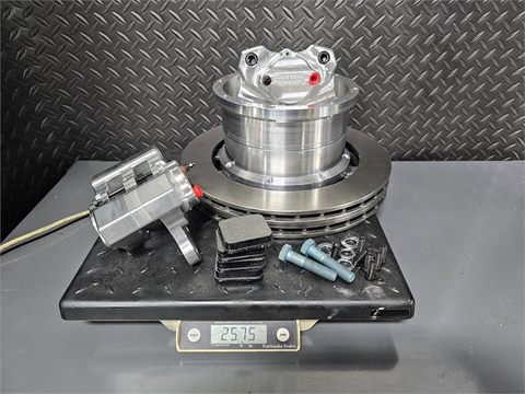 2 Piston Pro Street Rear Brake Kit Toyota Supra MK5 2019-23