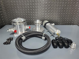 Vacuum Pump Kit 3-Vane, For Big Block Ford With 3 Bolt Balancer