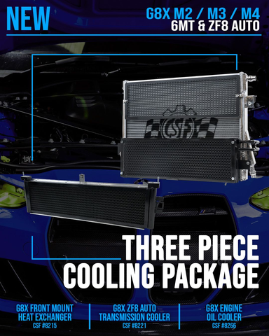CSF CSF G8X M2 / M3 / M4 3 Piece Cooling Package