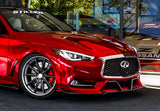 Infiniti Q60 3.0t Front Winglets For 17-21 Infiniti Q60 3.0t Stillen