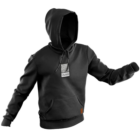 Nuke Performance Black Hoodie, XL