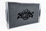 Motorsport Dual-Pass Radiator with Shroud + 14" SPAL brushless fans & harnesses (CSF #8374)