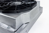 Motorsport Dual-Pass Radiator with Shroud + 14" SPAL brushless fans & harnesses (CSF #8374)