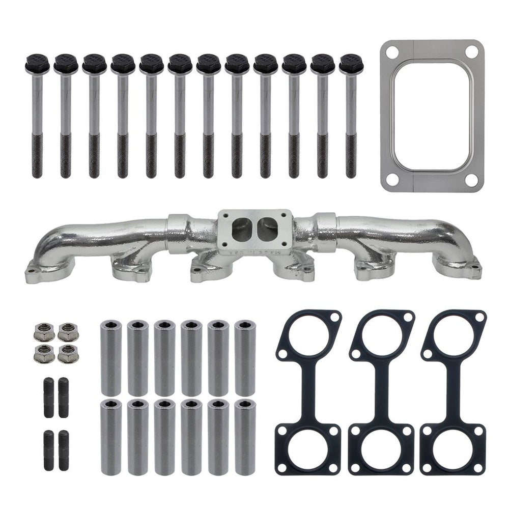Exhaust Manifold Ceramic Coated for Detroit (KW & Pete 23519348 OEM Center)