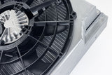 Motorsport Dual-Pass Radiator with Shroud + 14" SPAL brushless fans & harnesses (CSF #8374)
