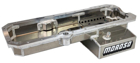 Oil Pan, Toyota 1JZ & 2JZ, Rear Sump, Aluminum, Road Race Baffled