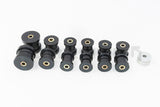 Full Rear Polyurethane Bushings Set - Audi B4 B5 Steel (Track hardness)