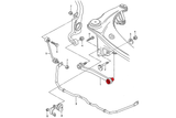 Rear Inner Track Rod Bushes - Street Hardness