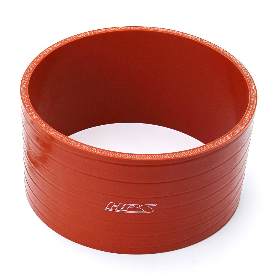 HPS 5.5 inch ID 4 inch Long Ultra High Temp 4-ply Aramid Reinforced Silicone Coupler Tube Hose 140mm ID 102mm Length