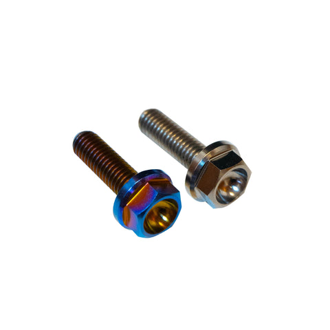 SpeedFactory Racing M6x1.0 Titanium Flange Bolts (Singles)