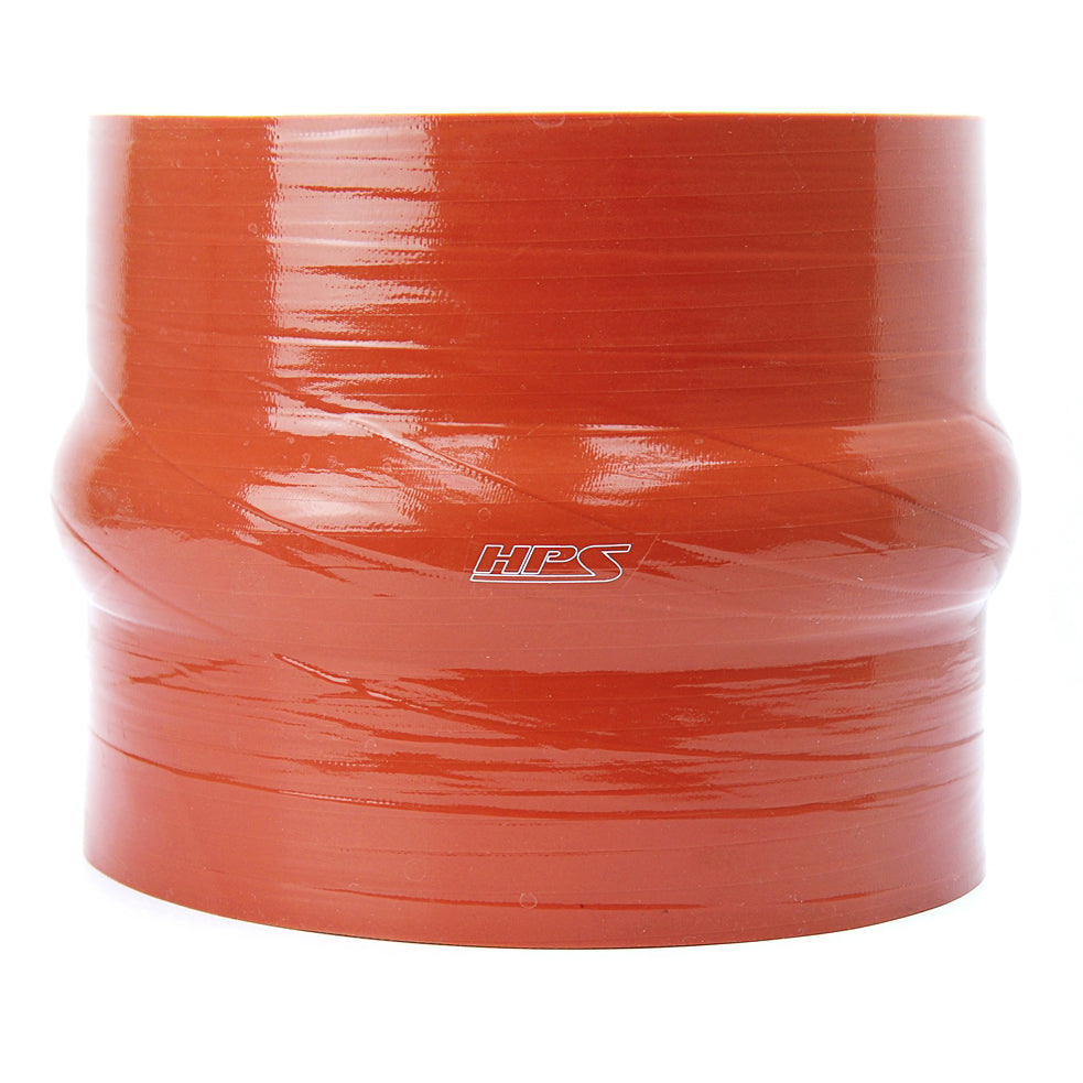 HPS 7.5 inch ID 6 inch Long Ultra High Temp 6-ply Aramid Reinforced Silicone Hump Coupler Hose 190mm ID 152mm Length