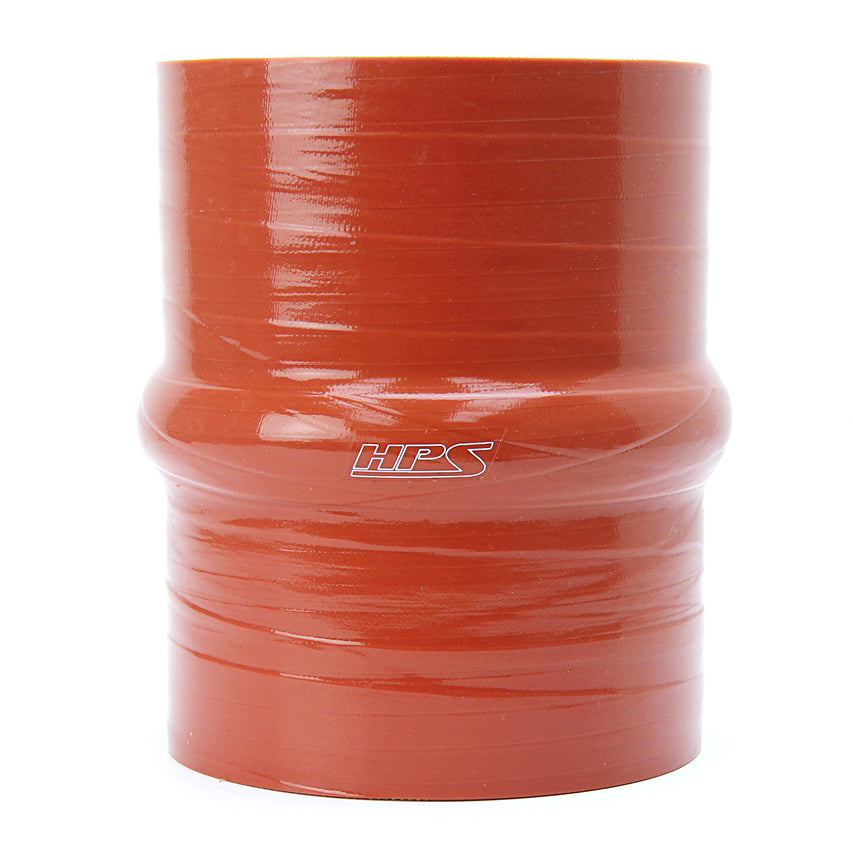 HPS 3 inch ID 4 inch Long Ultra High Temp 4-ply Aramid Reinforced Silicone Hump Coupler Hose 76mm ID 102mm Length