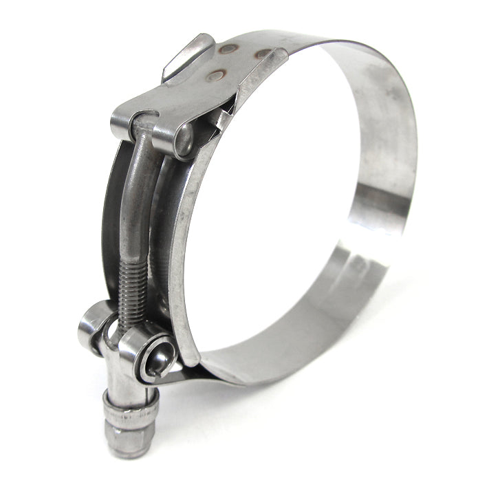 HPS Stainless Steel T-Bolt Clamp Size 76 for 3 inch ID hose - Effective Size: 3.27 inch-3.58 inch