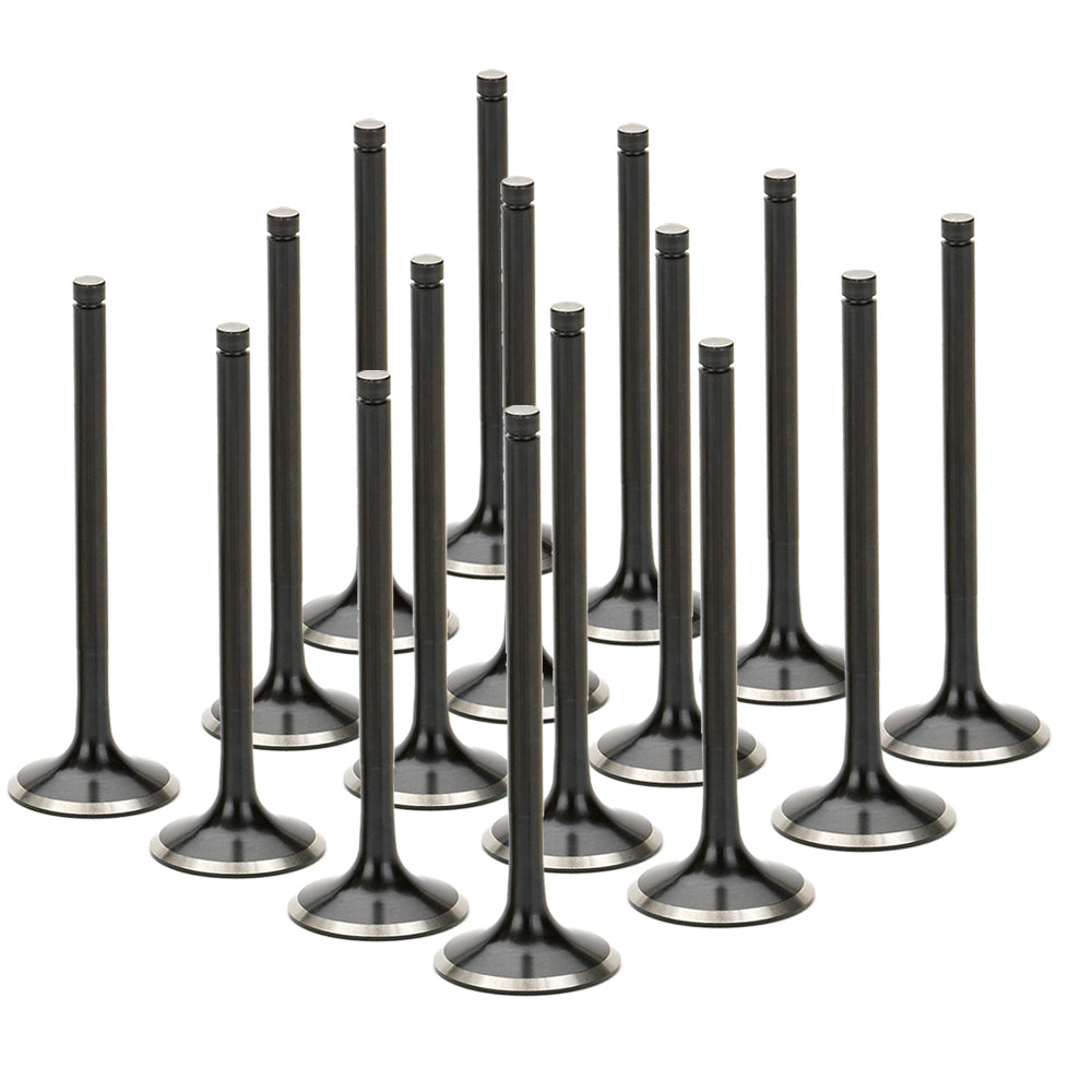 Stainless Steel Black Nitride Exhaust Valves  for a Toyota / 5VZ-FE DOHC | Supertech Performance Engine Valves