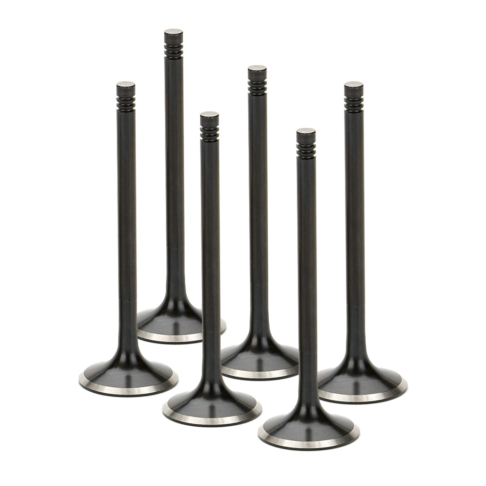 Stainless Steel Black Nitride Exhaust Valves  for a VW / VR6 - Oversize +1.8mm | Supertech Performance Engine Valves
