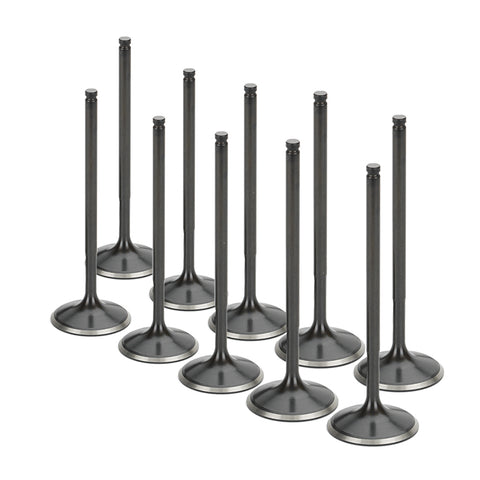 Stainless Steel Black Nitride Intake Valves for a Audi / 2.5T FSI - Oversize +0.65mm | Supertech Performance Engine Valves
