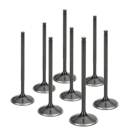 Set of 8 Stainless Steel Black Nitride Intake Valves for a Toyota / 2TR-FE | Supertech Performance Engine Valves