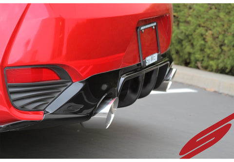 Infiniti Q60 3.0t Cat Back Exhaust Polished Tips For 17-22 Infiniti Q60 3.0t Stillen