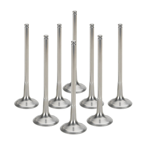 Set of 8 Titanium Intake Valves for a Mitsubishi / 4G63 - Oversize +1.5mm | Supertech Performance Engine Valves