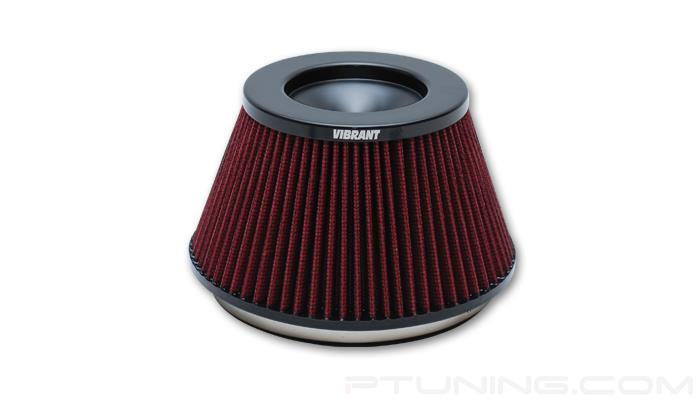 CLASSIC Perf. Air Filter (6in Inlet ID, 3-5/8in Height)- Bellmouth Velocity Stacks