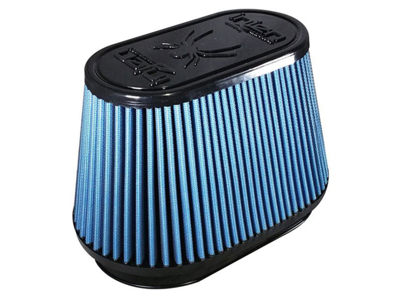 Injen NanoWeb Dry Air Filter w/Shur-Loc 4.115x6.865 Oval Neck / 7.17x9.92 Base / 5.63x8.5 Tall