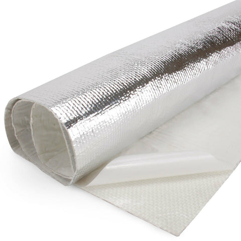 Heat Screen™ - Aluminized Mylar Radiant Matting w/ Adhesive Backing - 36in x 40in