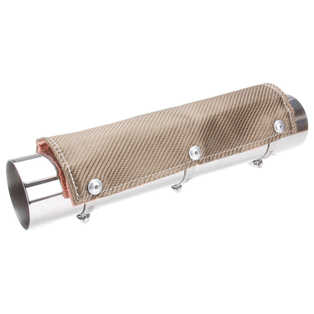 Titanium Pipe Shield - Exhaust Heat Shield 1' x 6in