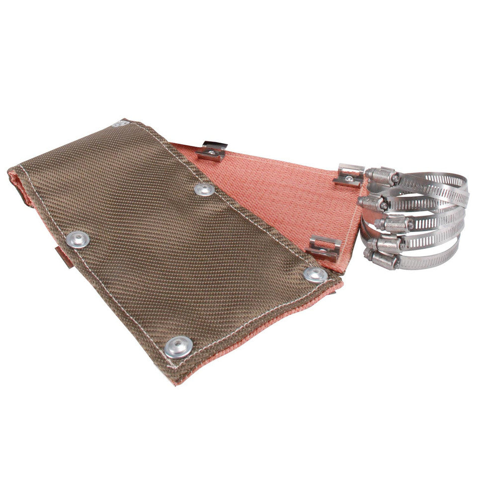 Titanium Pipe Shield - Exhaust Heat Shield 2' x 6in