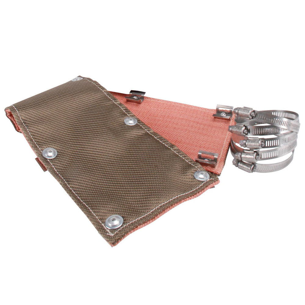 Titanium Pipe Shield - Exhaust Heat Shield 3' x 6in